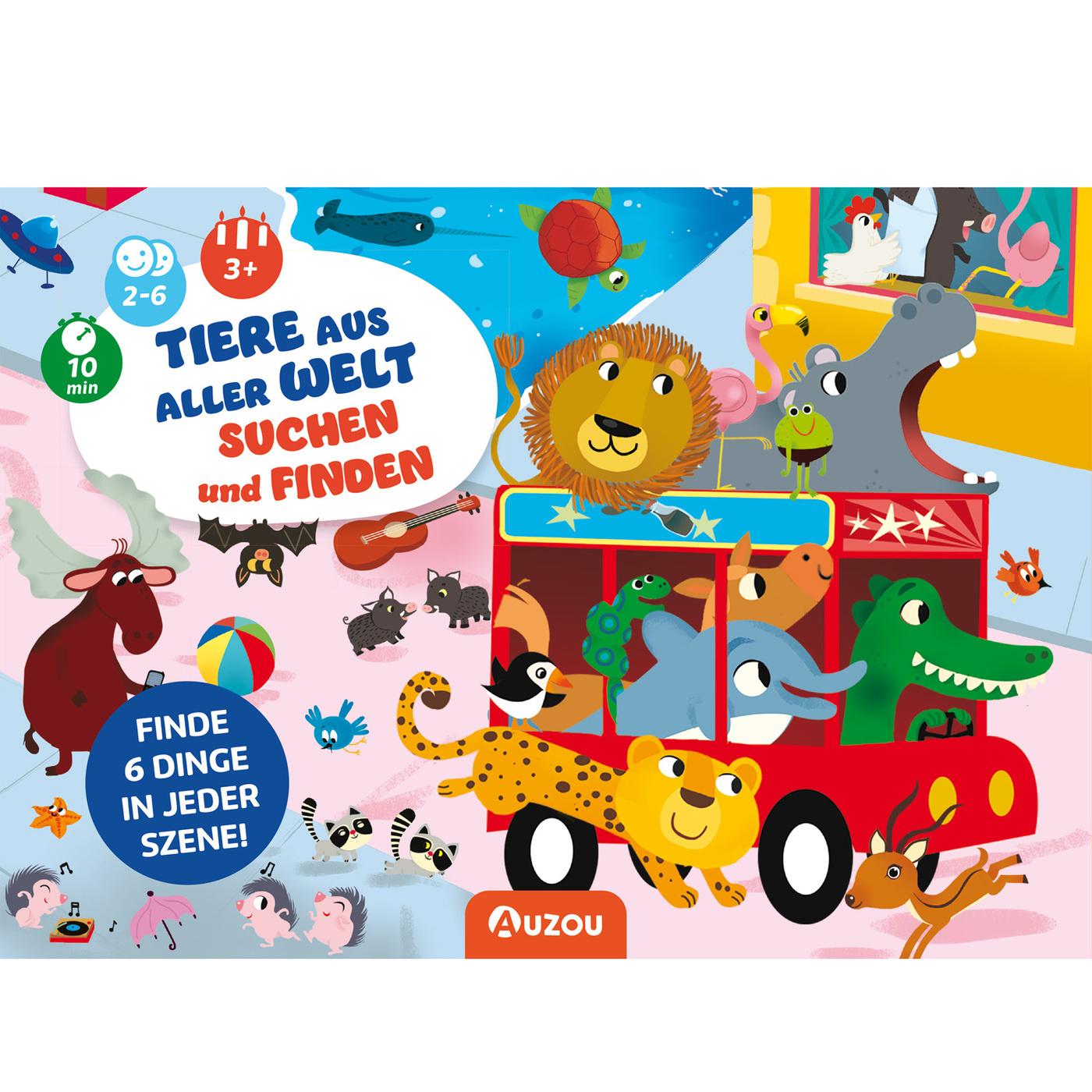 Produktbild Huch Verlag - Tiere aus aller Welt suchen und finden von AUZOU 3 von 4