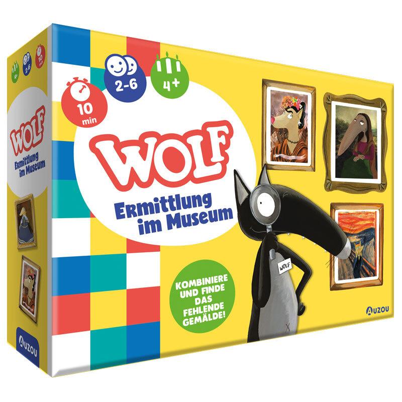 AUZOU Verlag - Wolf - Ermittlung im Museum