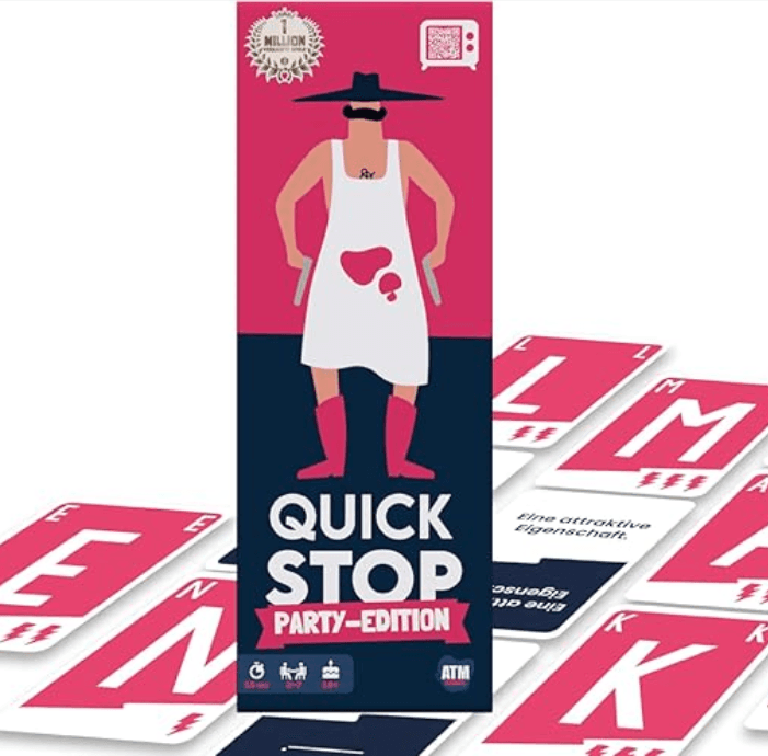 ATM GAMING - Quickstop - Das Buchstaben-Duell, Party Edition