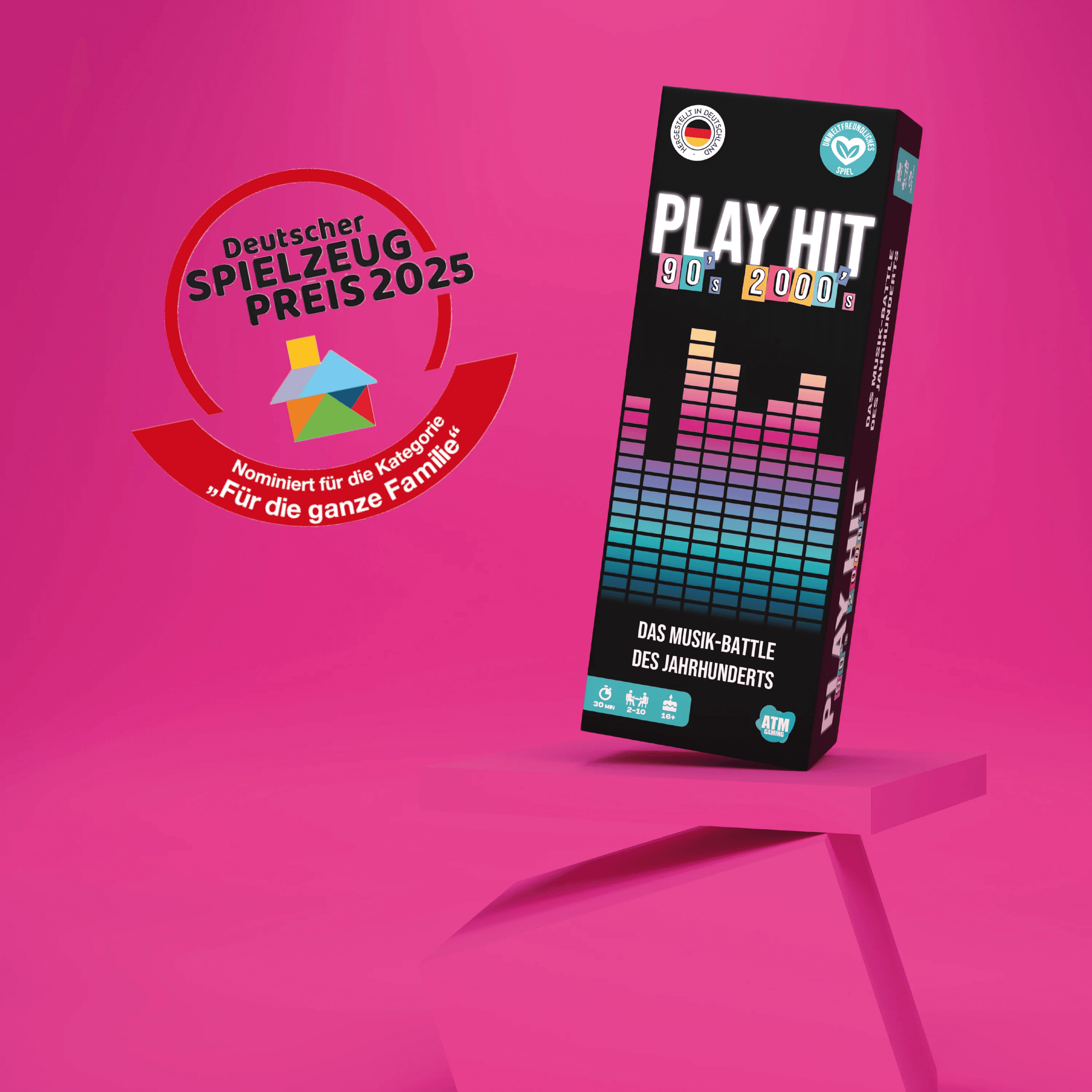 Produktbild ATM GAMING - PlayHit - Das Musik-Battle des Jahrhunderts - Musik-Party-Spiel 9 von 9