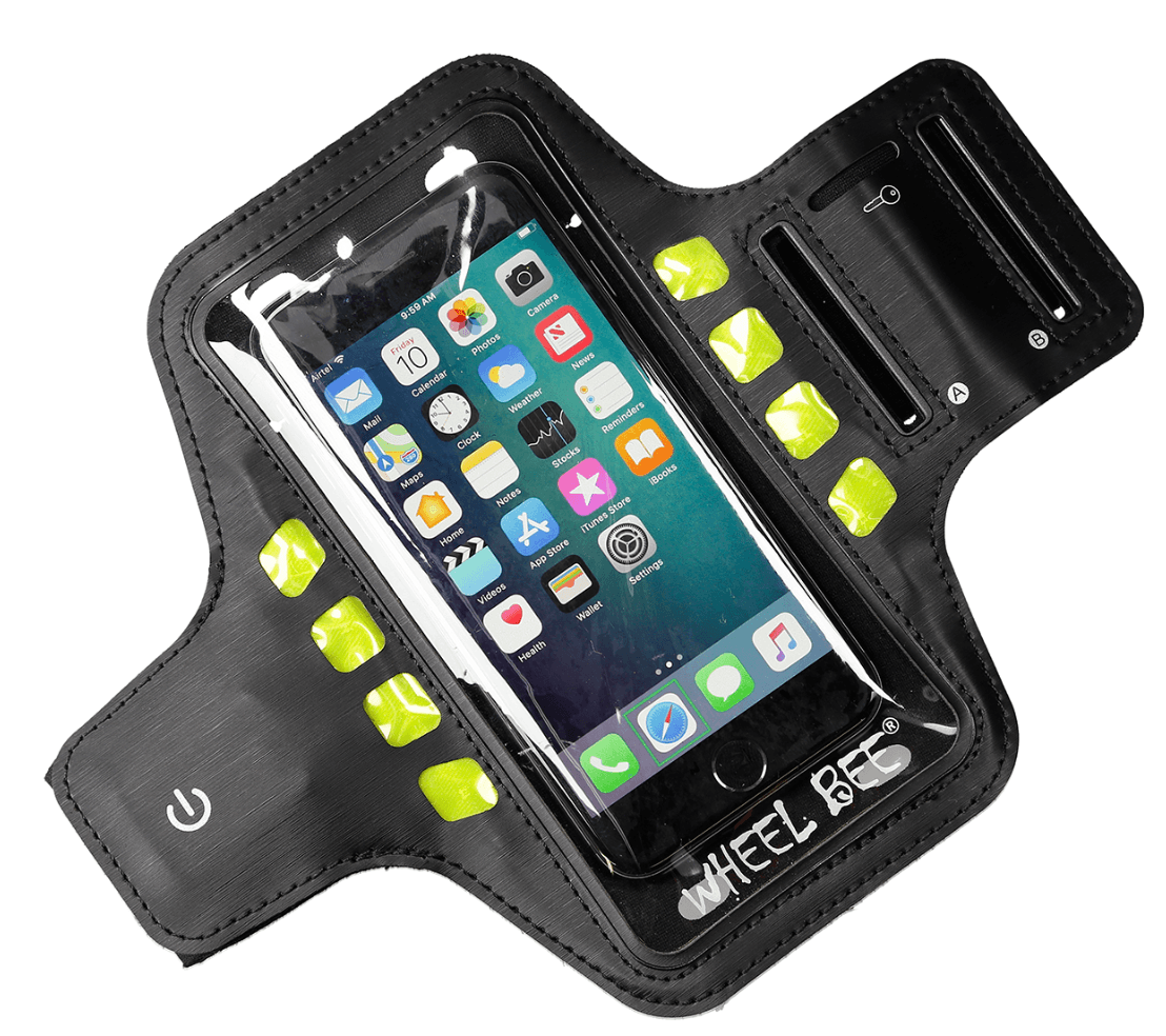 Produktbild Schildkröt-Funsports - Running Armbag Night Hawk, 8x LED-Light 9 von 13