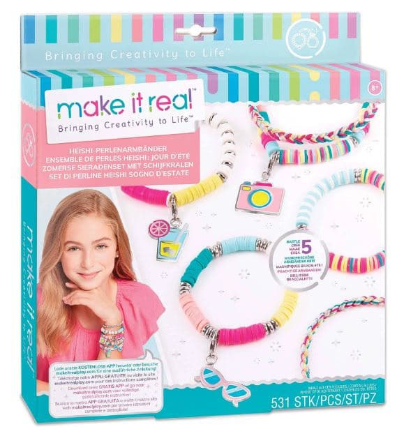 Make it real Summer Vibes Heishi Perlen Armbänder