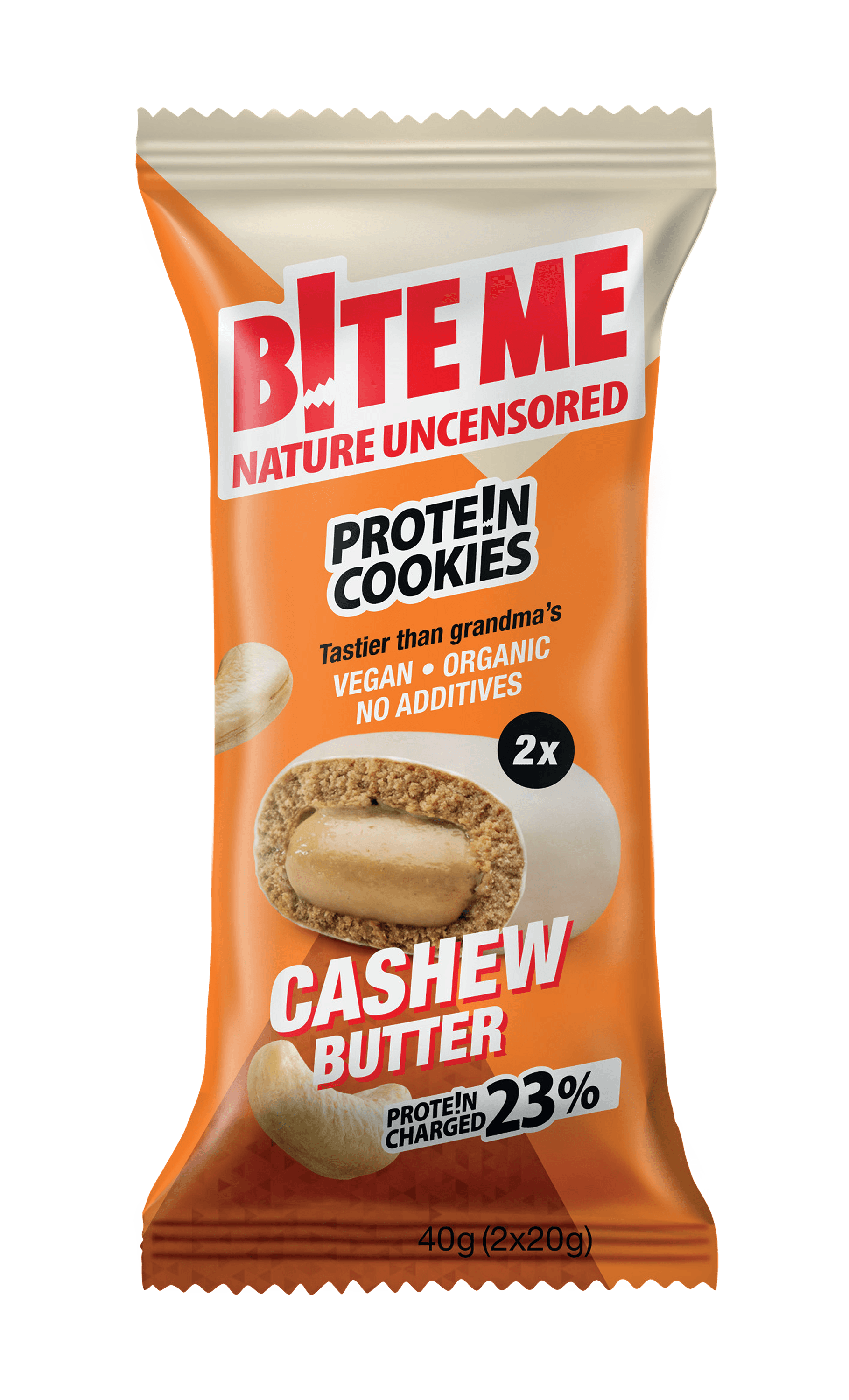 BITE ME Bio Protein Cookies Cashew Butter