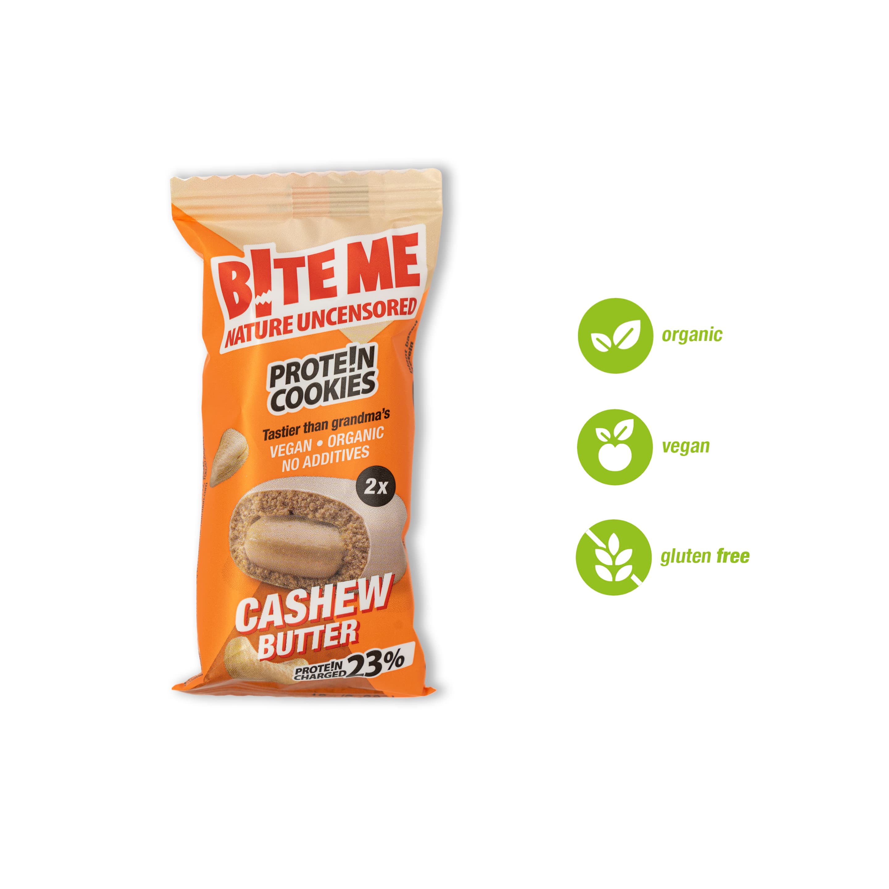 Produktbild BITE ME Bio Protein Cookies Cashew Butter 4 von 4