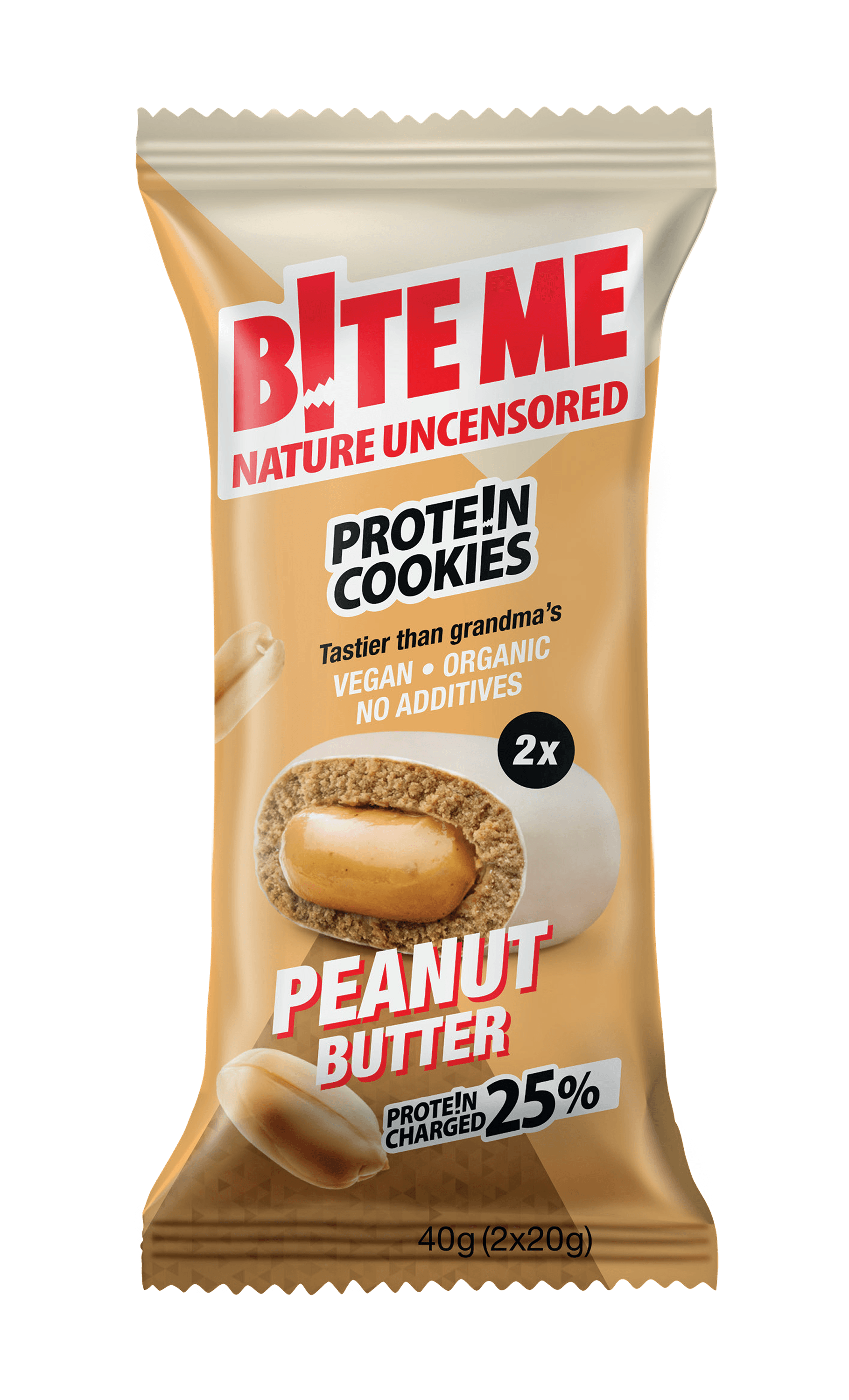 BITE ME Bio Protein Cookies Peanut Butter