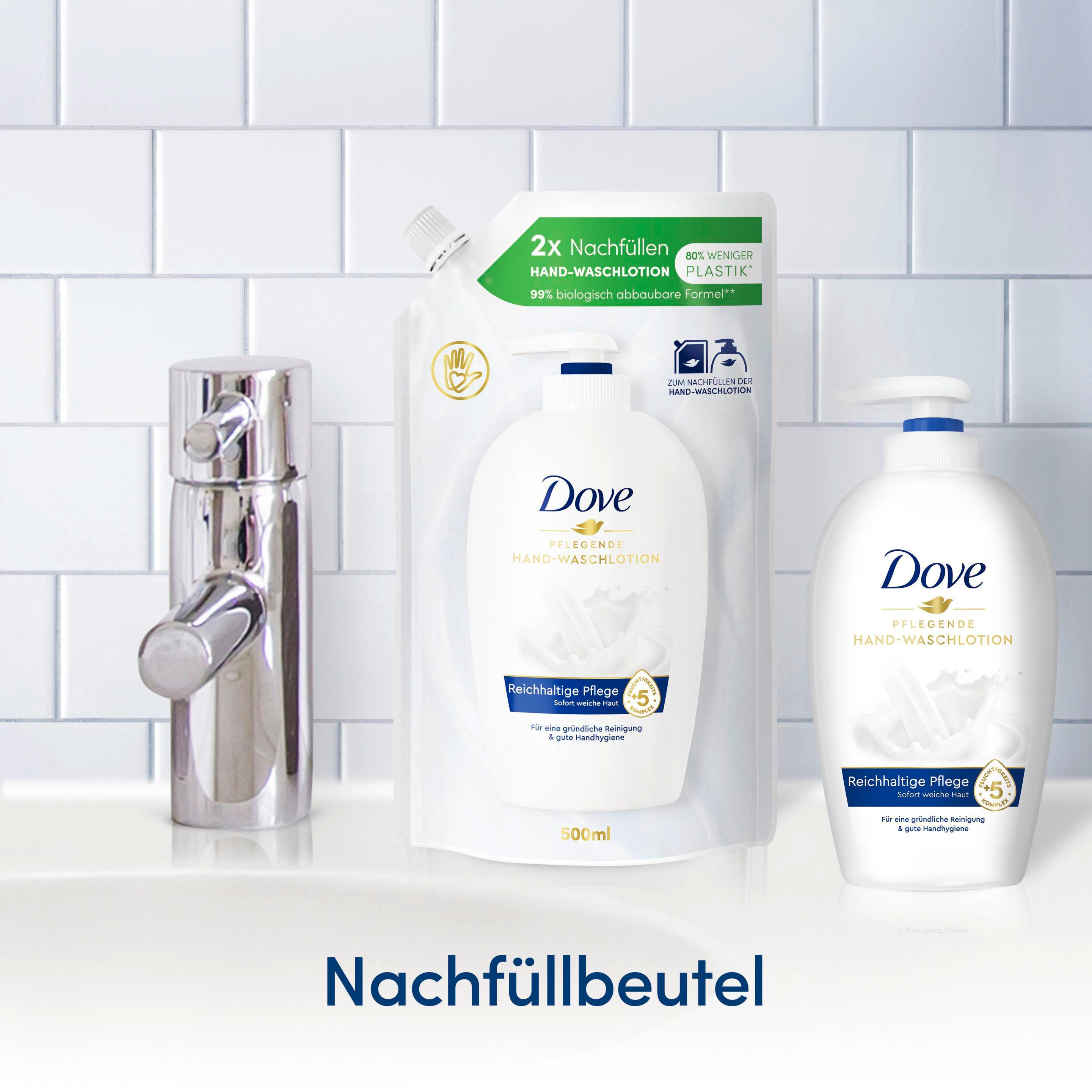 Produktbild Dove Hand-Waschlotion für empfindliche Haut Flüssigseife Nachfüllbeutel 10 von 10