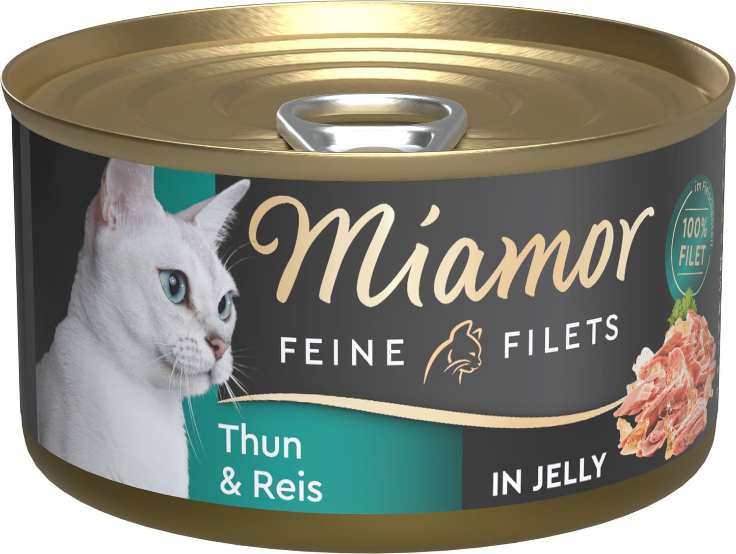 Miamor Katzennassfutter Feine Filets Thunfisch & Reis