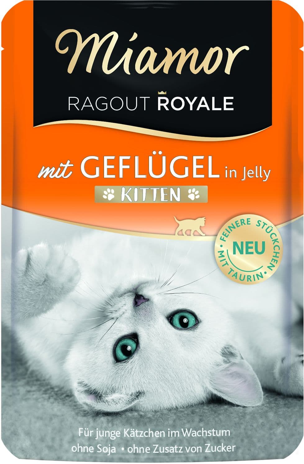 Miamor Katzennassfutter Ragout Royale Kitten - mit Geflügel