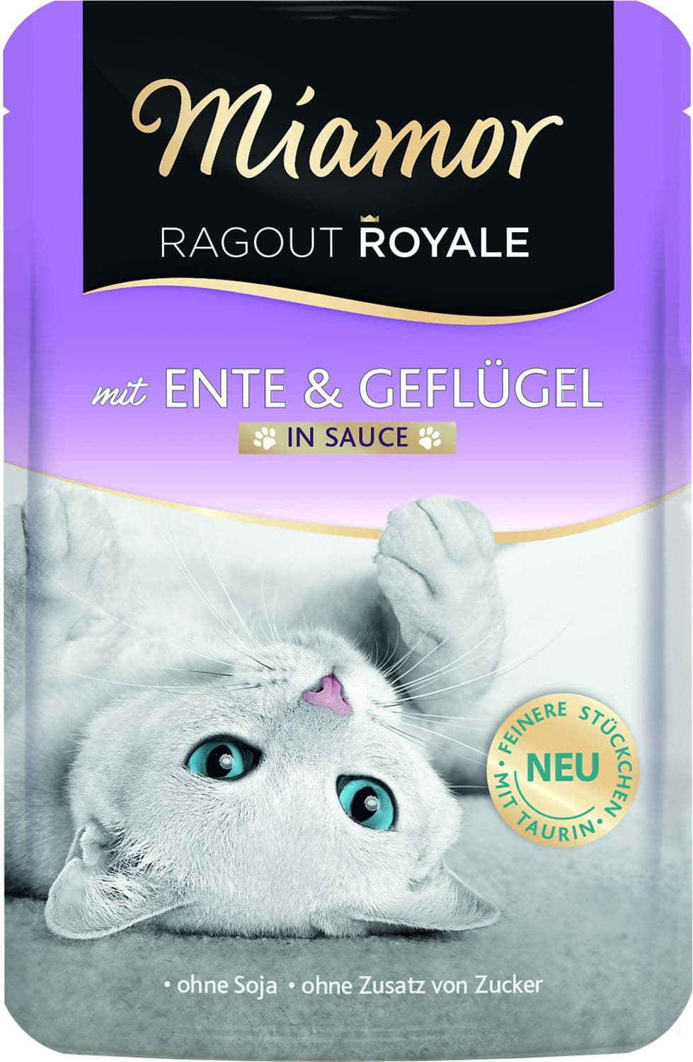 Miamor Katzennassfutter Ragout Royale in Sauce Ente & Geflügel