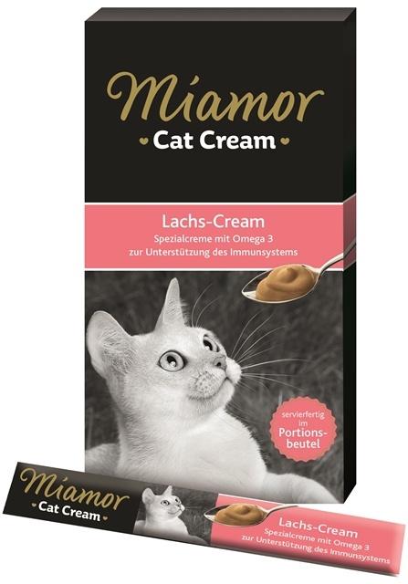Miamor Katzensnack Lachs-Cream 6x15g