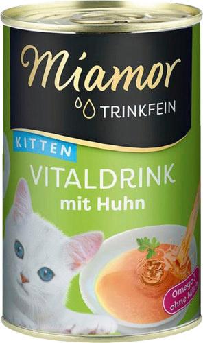 Miamor Katzensnack Trinkfein - Vitaldrink Kitten mit Huhn