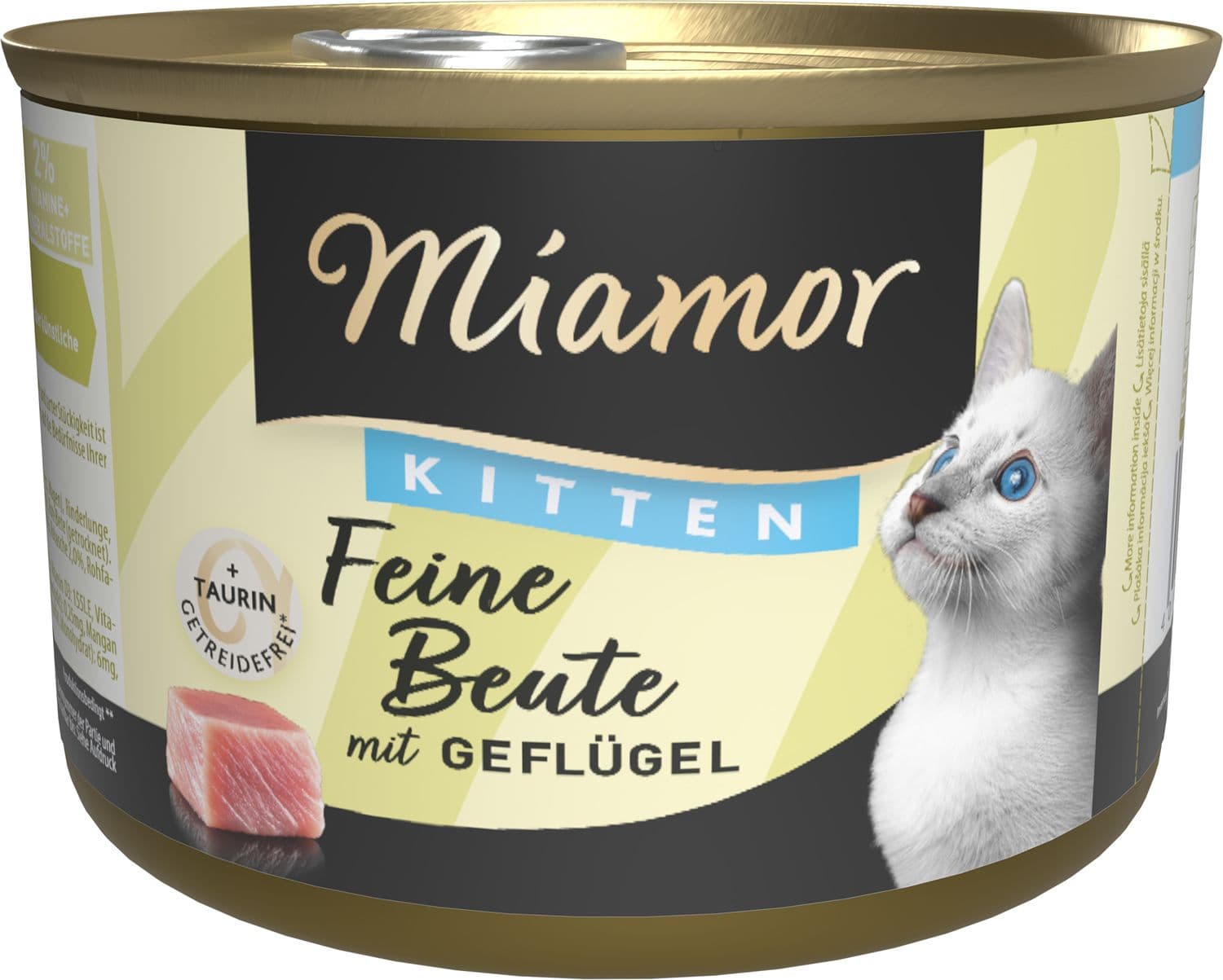 Miamor Katzennassfutter Feine Beute Kitten - Geflügel