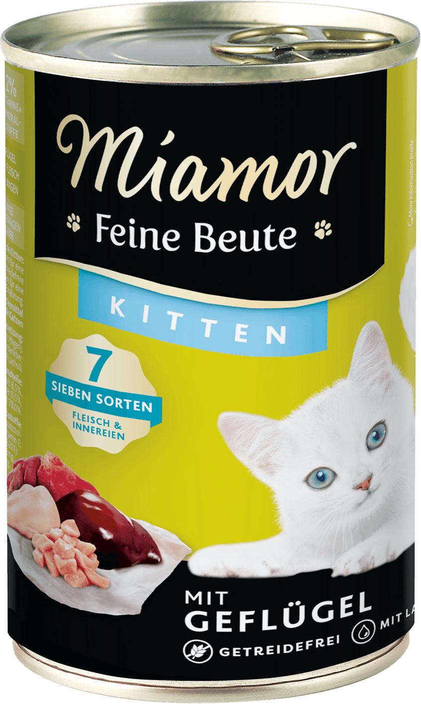 Miamor Katzennassfutter Feine Beute Kitten - Geflügel