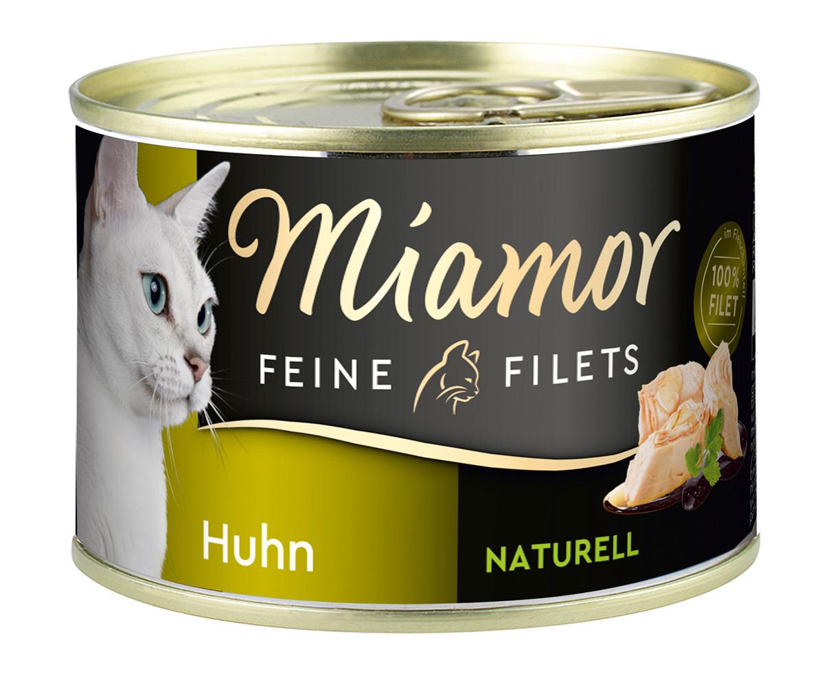 Miamor Katzennassfutter Feine Filets Naturell Huhn