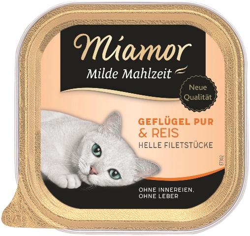 Miamor Milde Mahlzeit Geflügel Pur&Reis