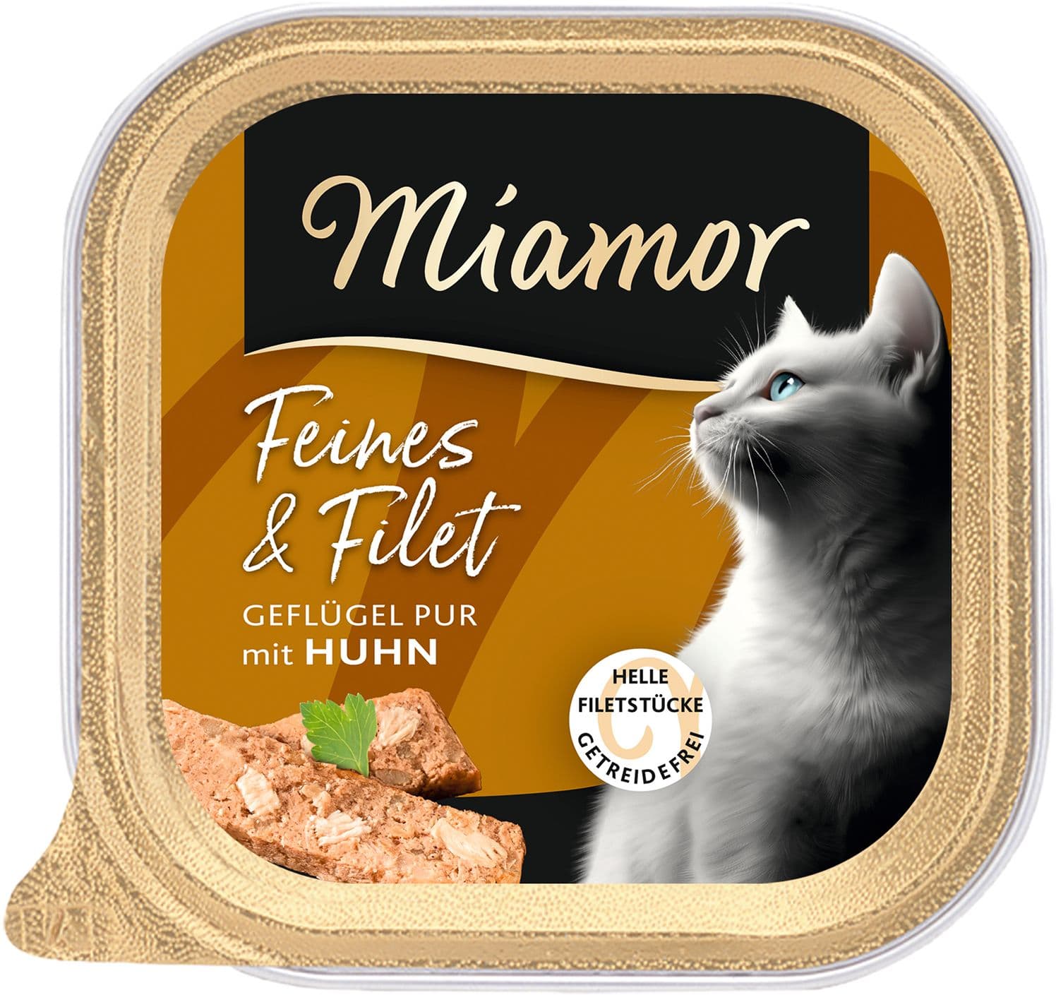 Miamor Katzennassfutter Feines & Filet Geflügel Pur & Huhn