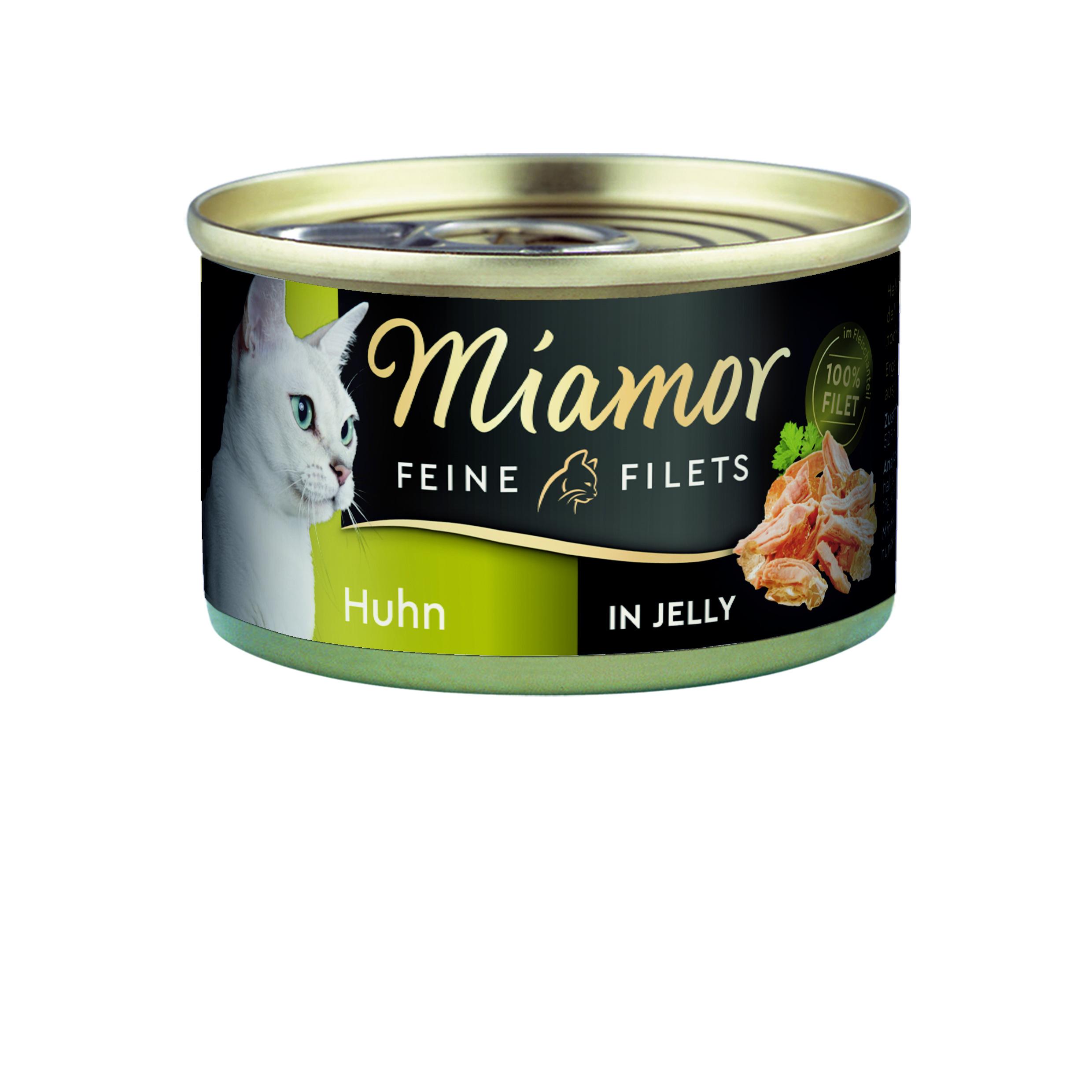 Miamor Katzennassfutter Feine Filets Huhn in Jelly