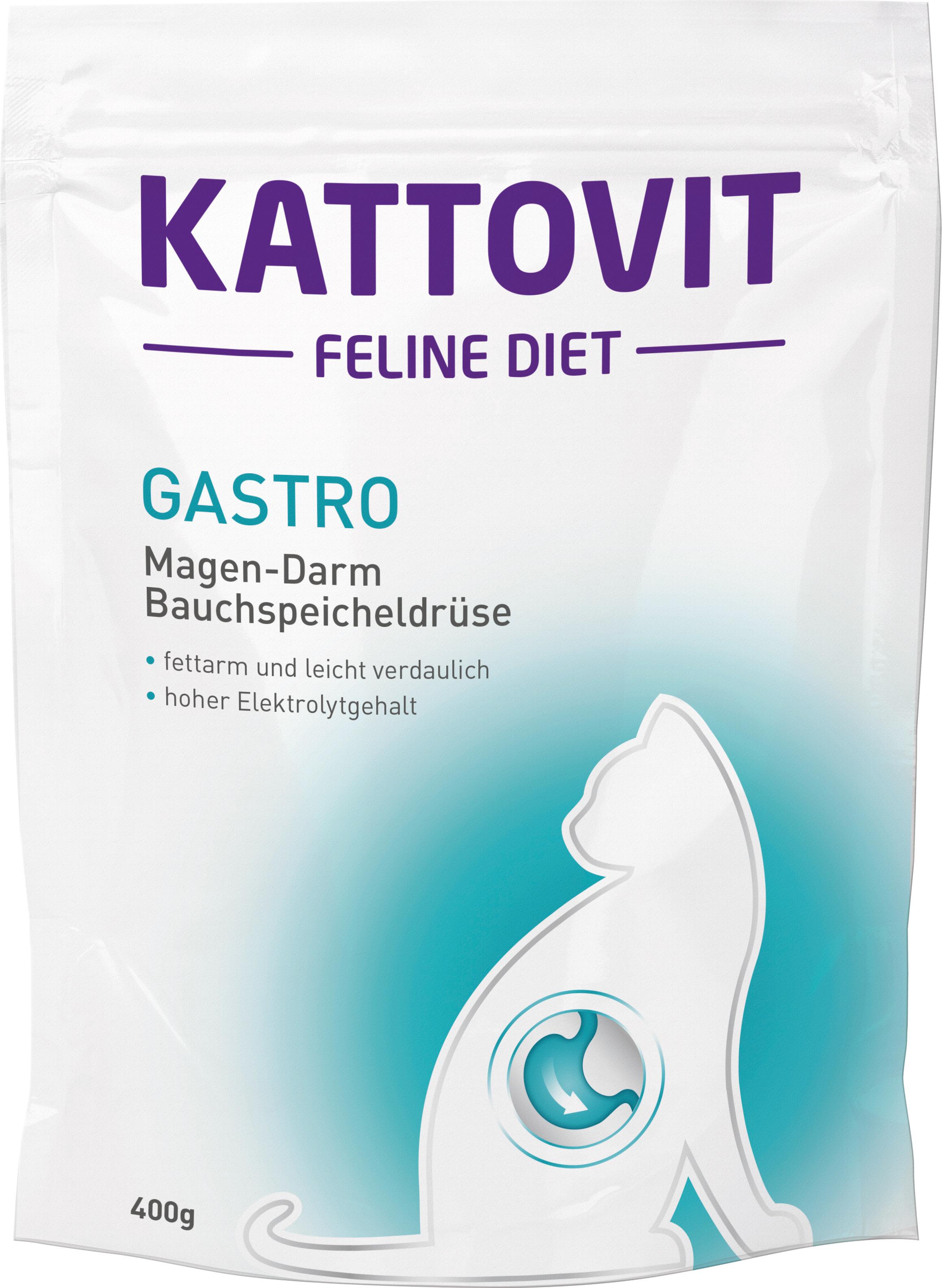 Kattovit Katzentrockenfutter Feline Gastro
