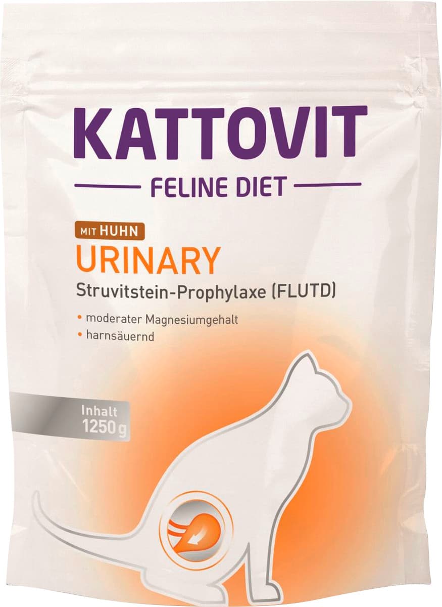 Kattovit Katzentrockenfutter Feline Urinary Huhn