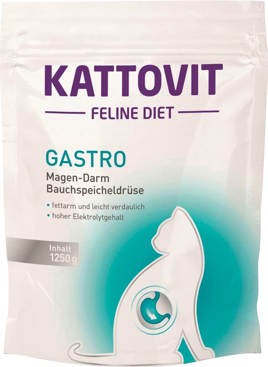 Kattovit Katzentrockenfutter Feline Gastro 