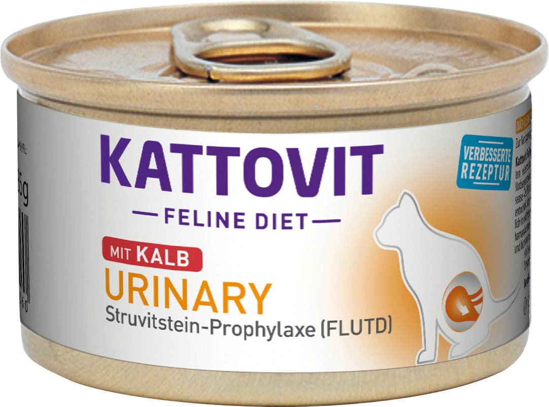 Kattovit Katzennassfutter Feline Diet Urinary mit Kalb