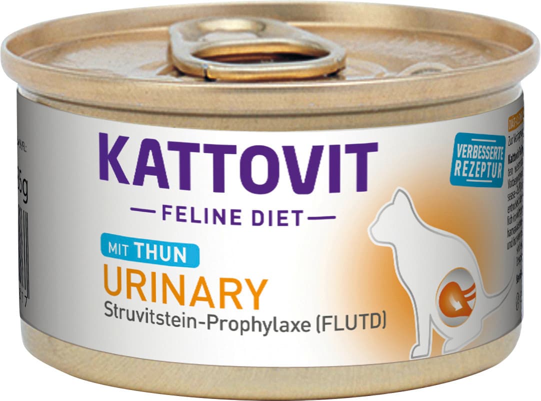 Kattovit Katzennassfutter Feline Diet Urinary mit Thun