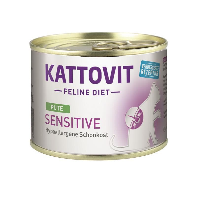 Kattovit Katzennassfutter Feline Diet Sensitive mit Pute