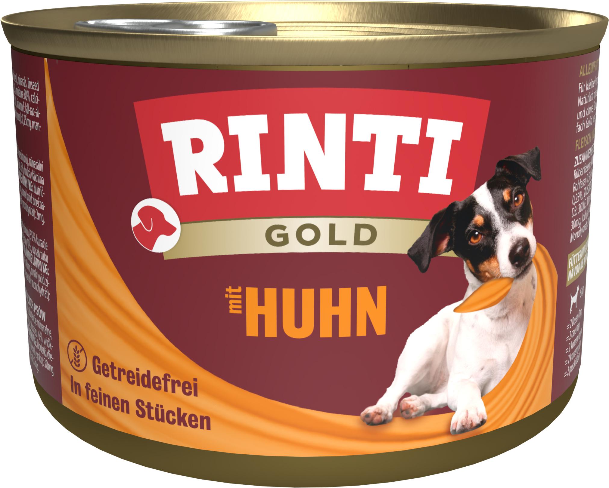 RINTI Hundenassfutter Gold Huhn