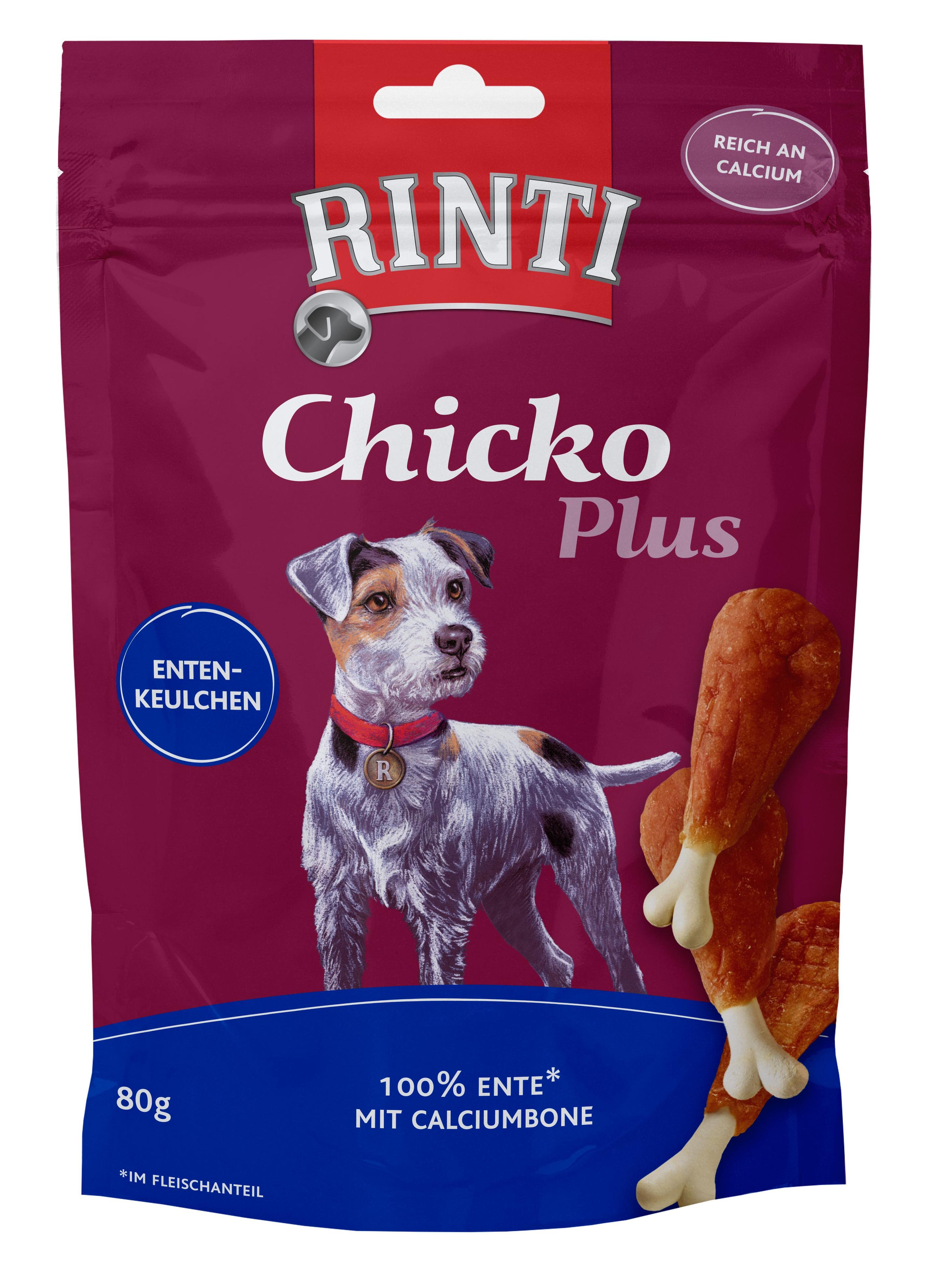 RINTI Hundesnack Chicko Plus Entenkeulchen