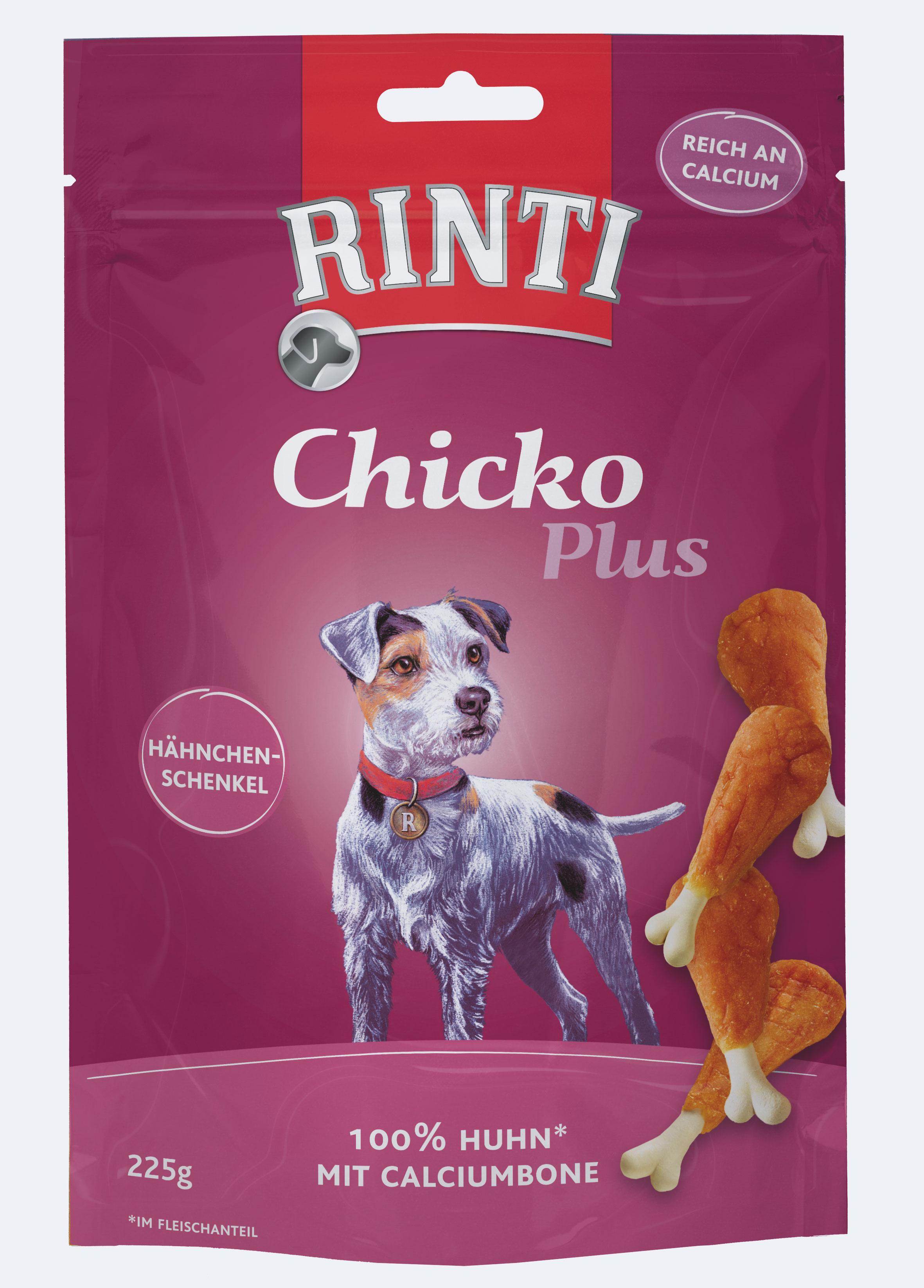 RINTI Hundesnack Chicko Plus Hähnchenschenkel