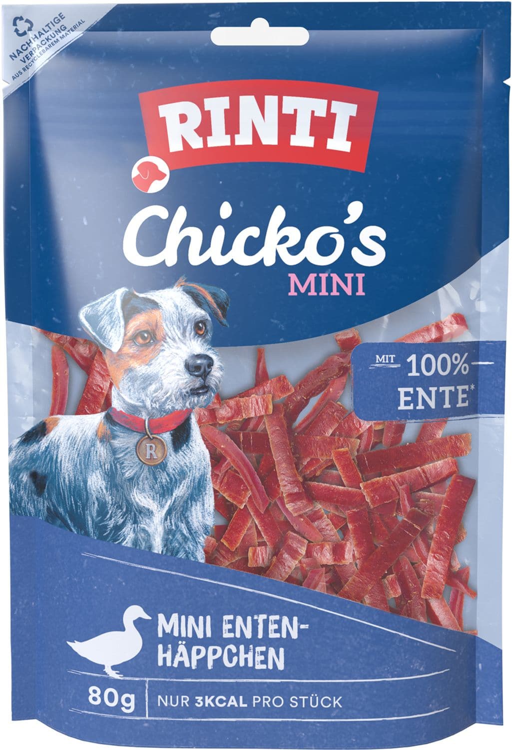 RINTI Hundesnack Chicko's Mini Ente