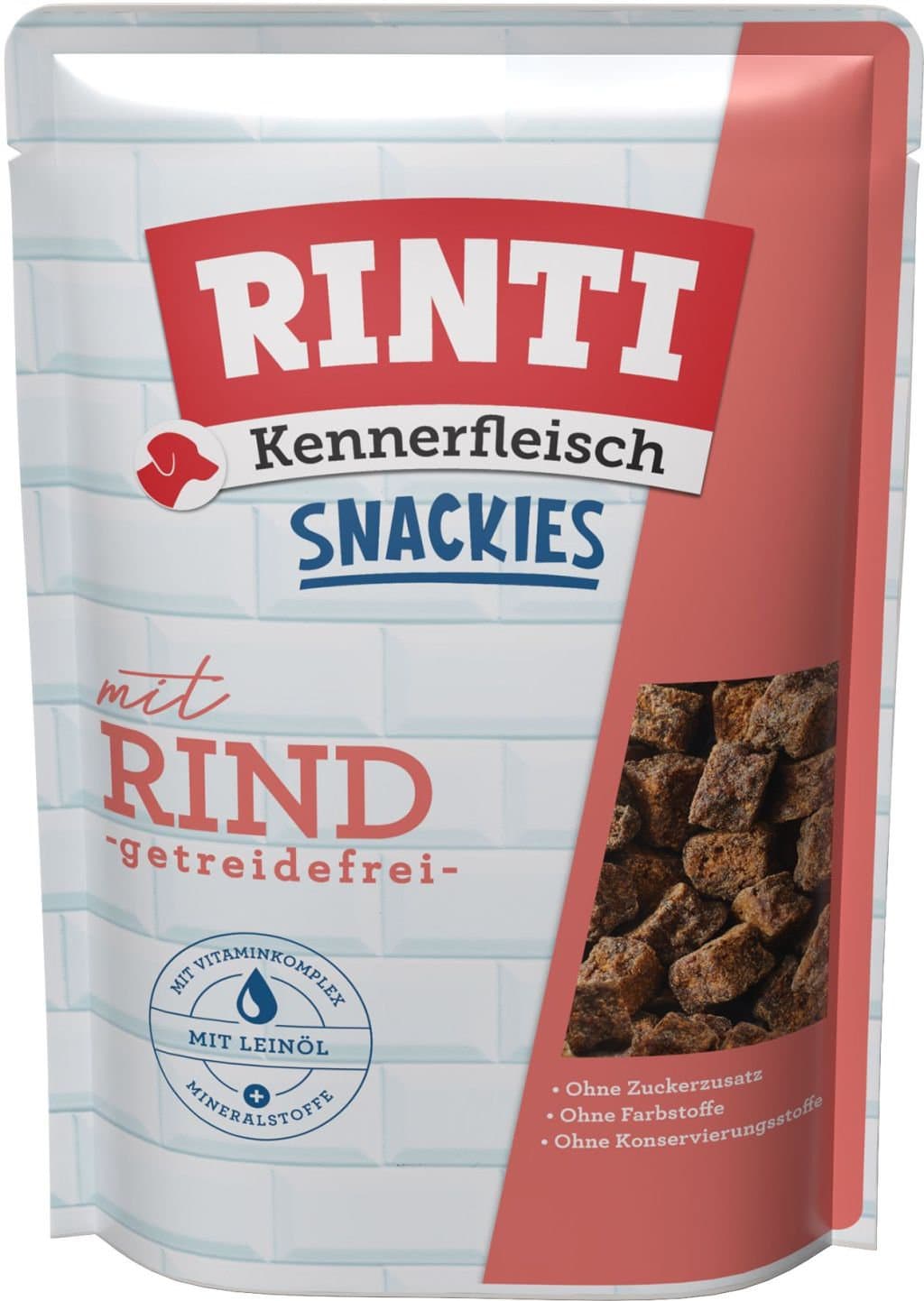 RINTI Hundesnack Kennerfleisch Snackies mit Rind