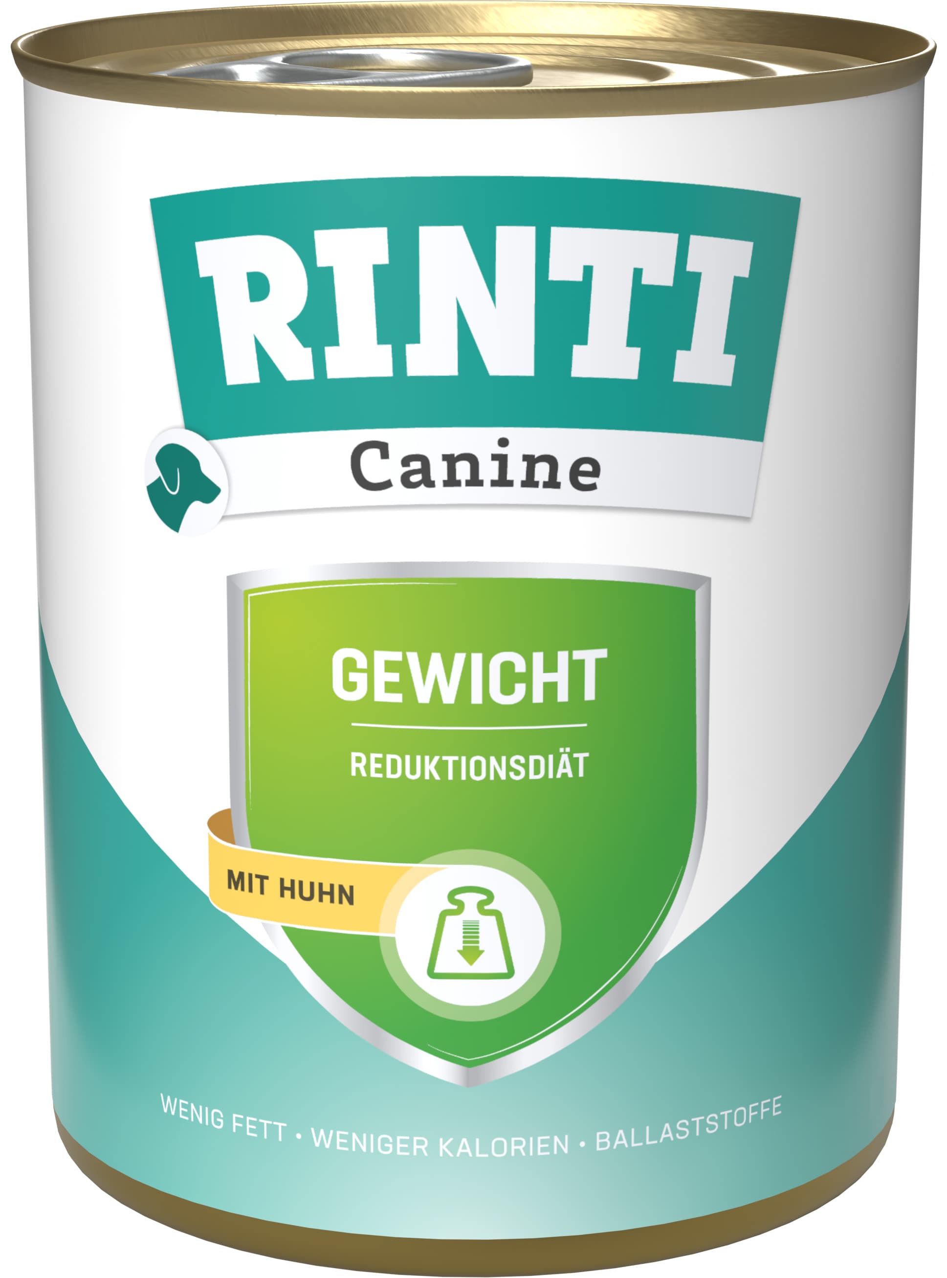 RINTI Hundenassfutter Canine Gewicht Huhn