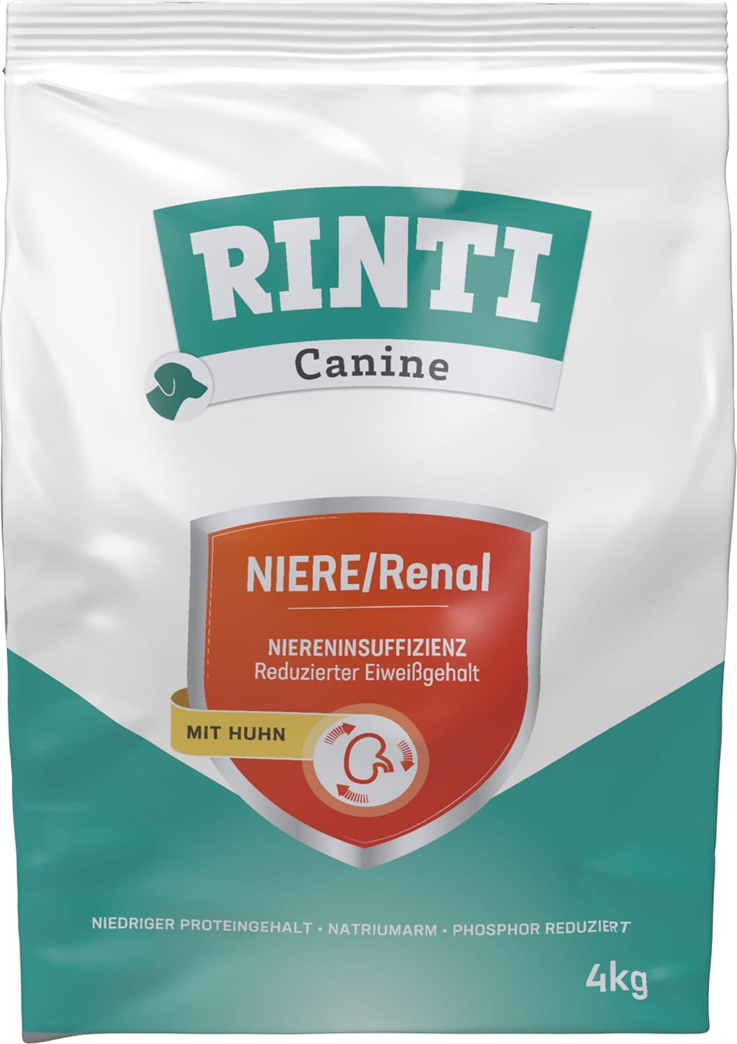 RINTI Hundetrockenfutter Canine NIERE/Renal Huhn