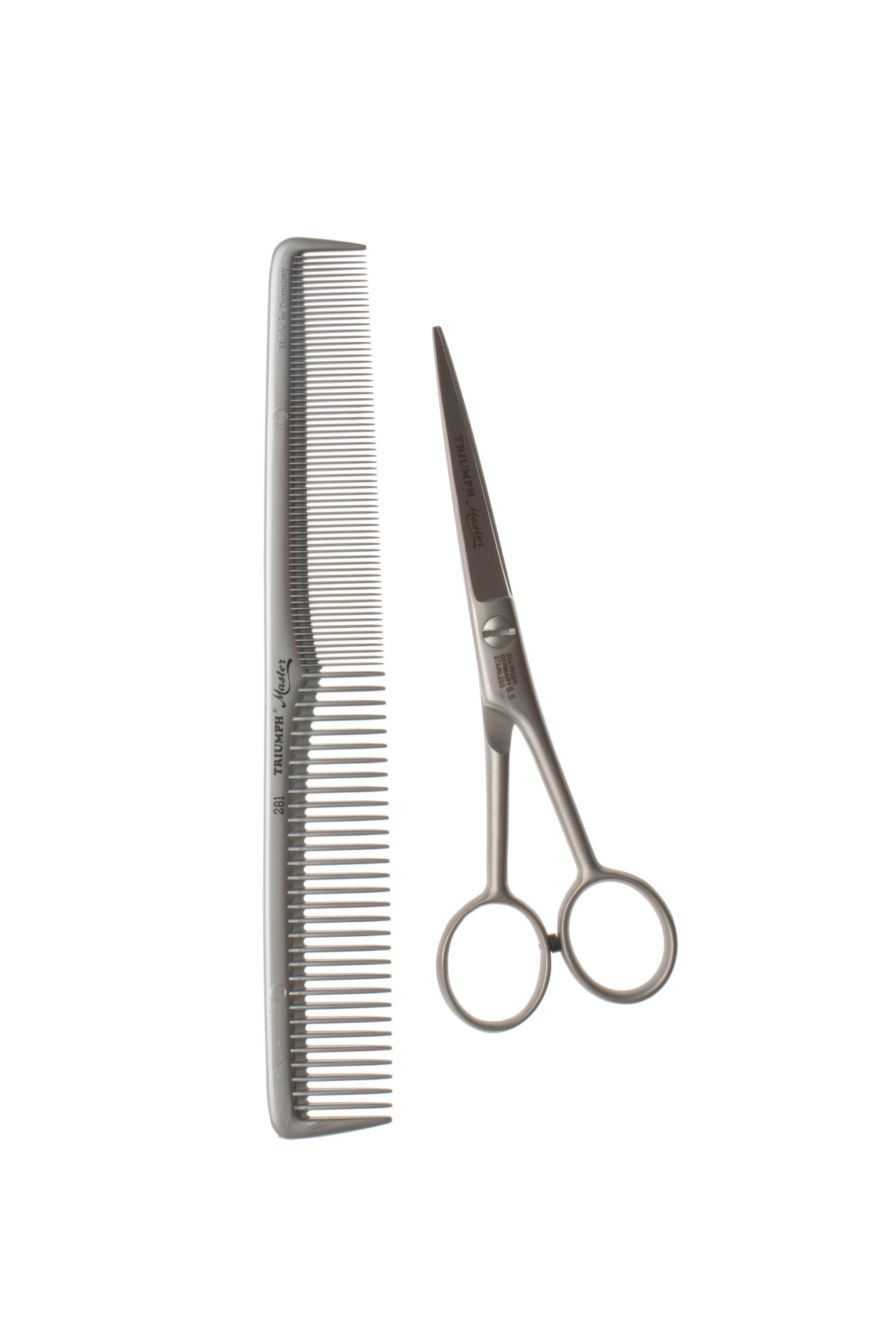 Produktbild HERCULES Sägemann Scherenset Haarschneideschere + Haarschneidekamm 5 von 5