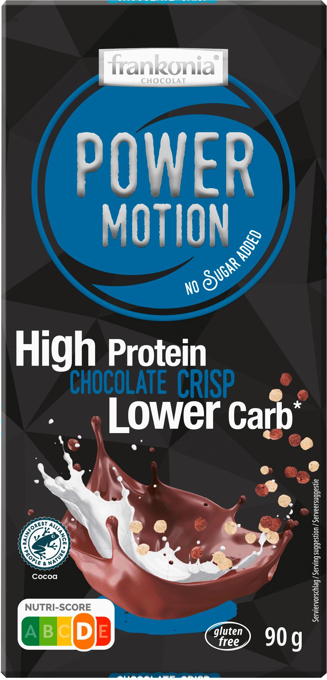 Frankonia No Added Sugar Proteintafel Chocolate Crisp
