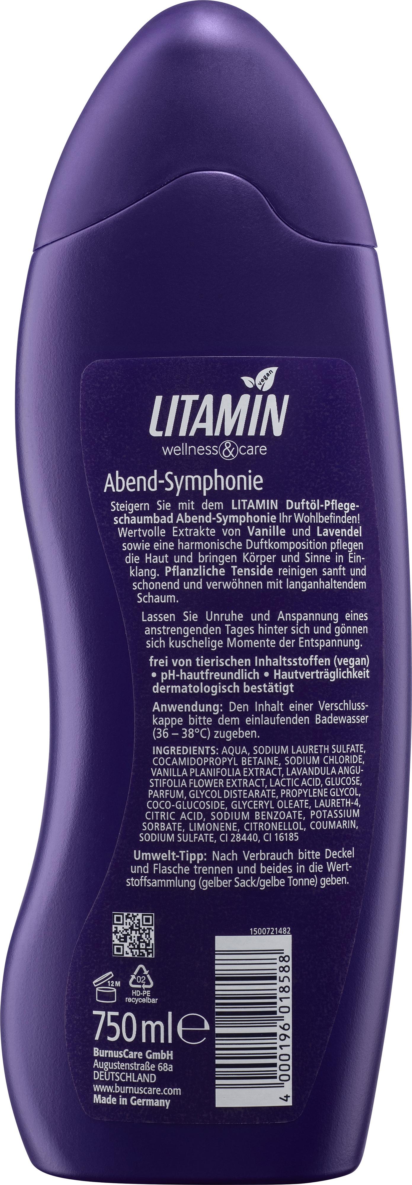 Produktbild Litamin Wellness&Care Aroma-Schaumbad Abend-Symphonie 2 von 2