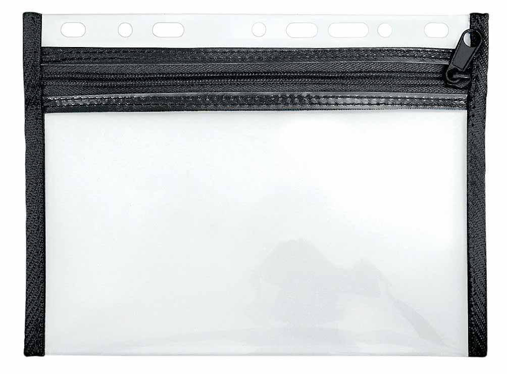 VELOBAG® Utensilientasche mit Reissverschluss A5 schwarz