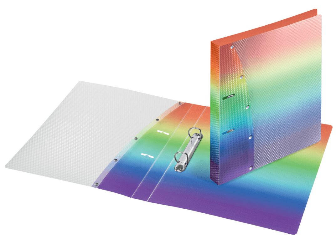 VELOFLEX Ringordner Diamond A4 Rainbow