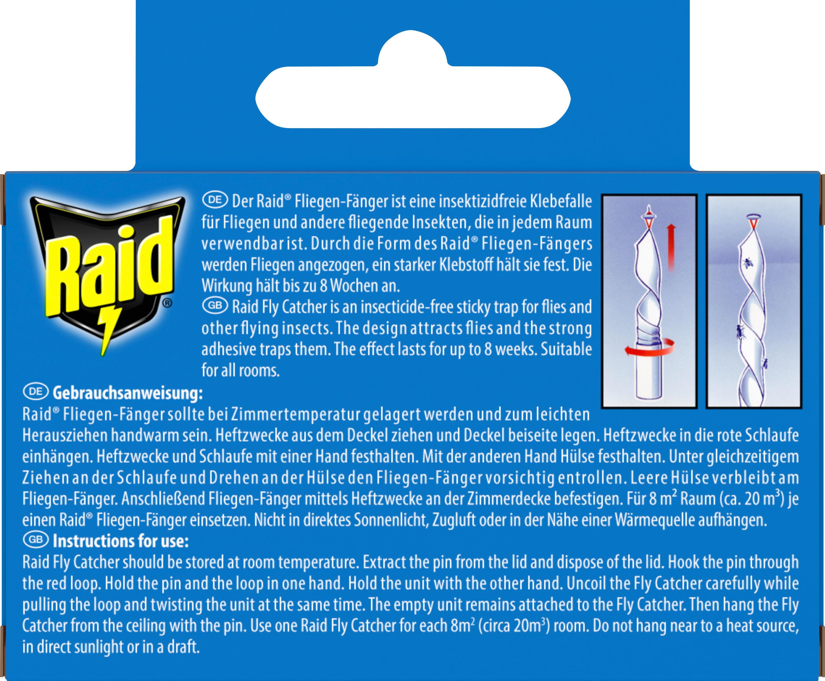 Produktbild Raid Essentials Fliegen-Fänger Classic 2 von 2