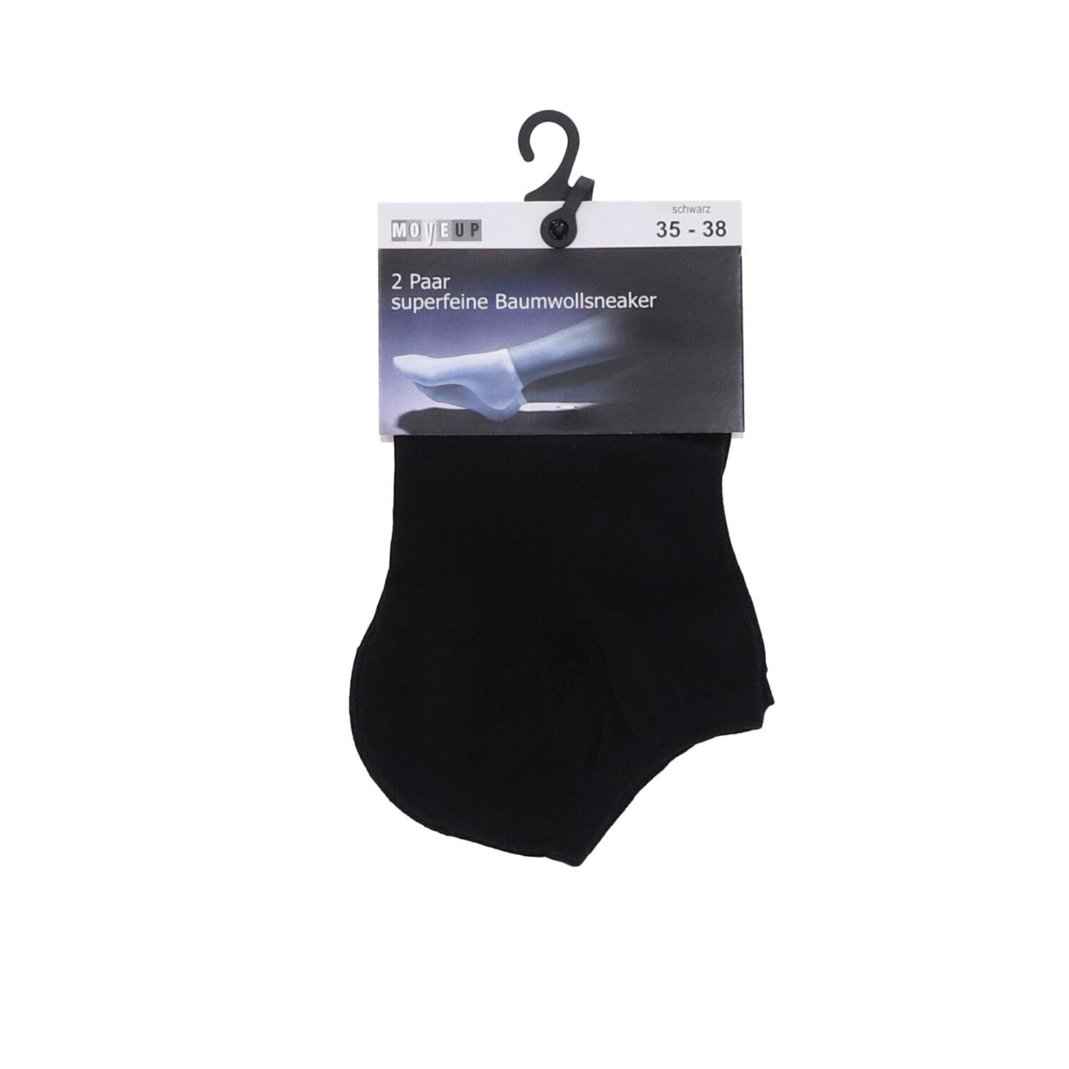 Produktbild MOVE UP Damen Sneaker Socken Baumwolle Superfein 2 von 2
