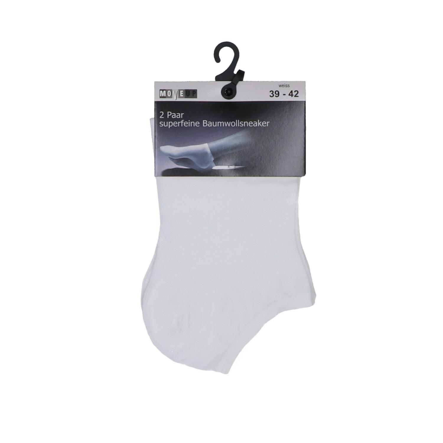 Produktbild MOVE UP Damen Sneaker Socken Baumwolle Superfein 2 von 2