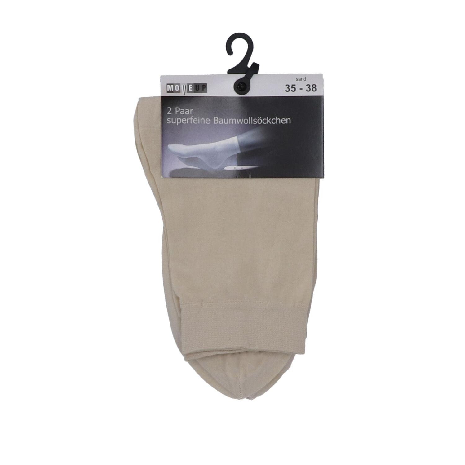 Produktbild MOVE UP Damen Socken Baumwolle Superfein 2 von 2
