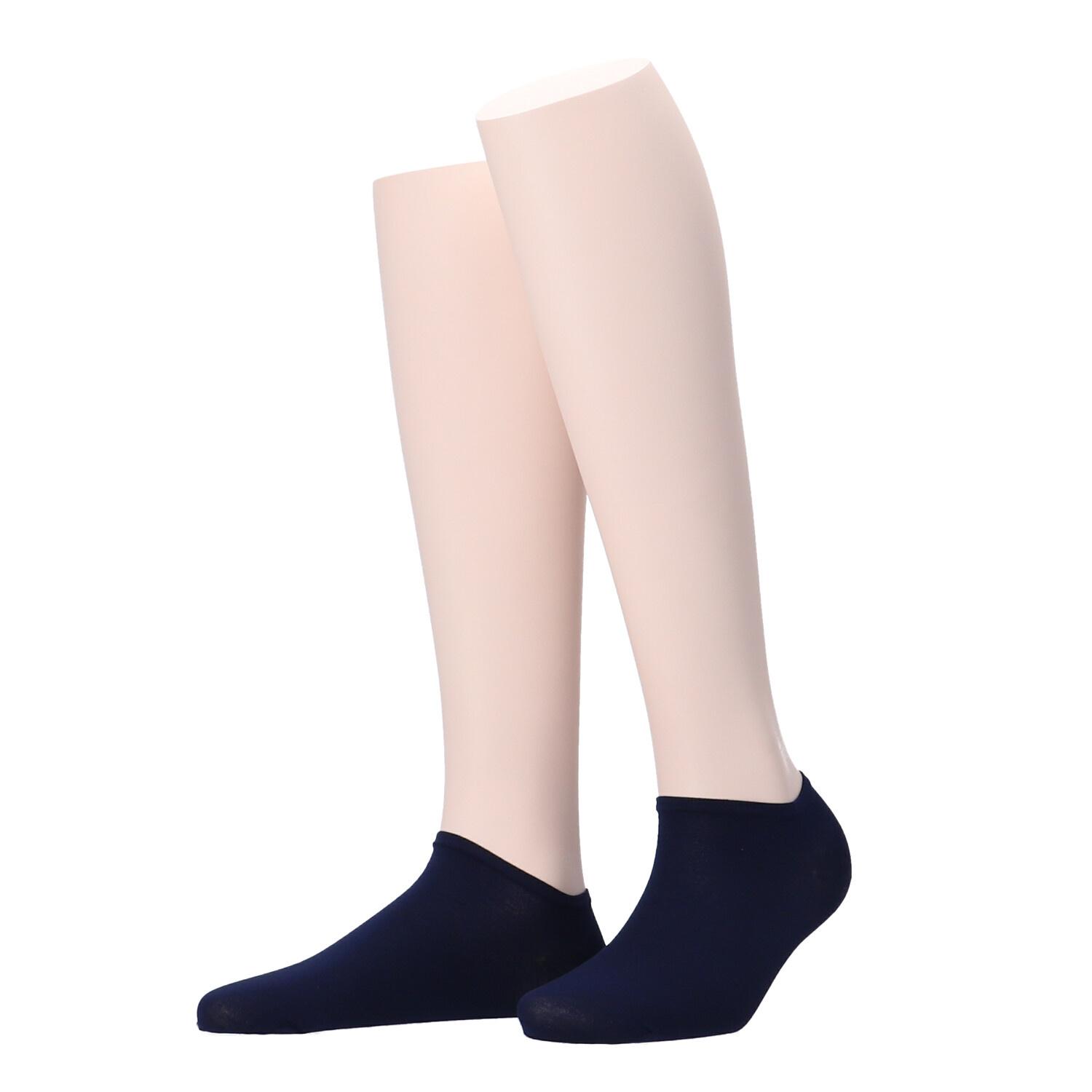 MOVE UP Damen Sneaker Socken Baumwolle Superfein