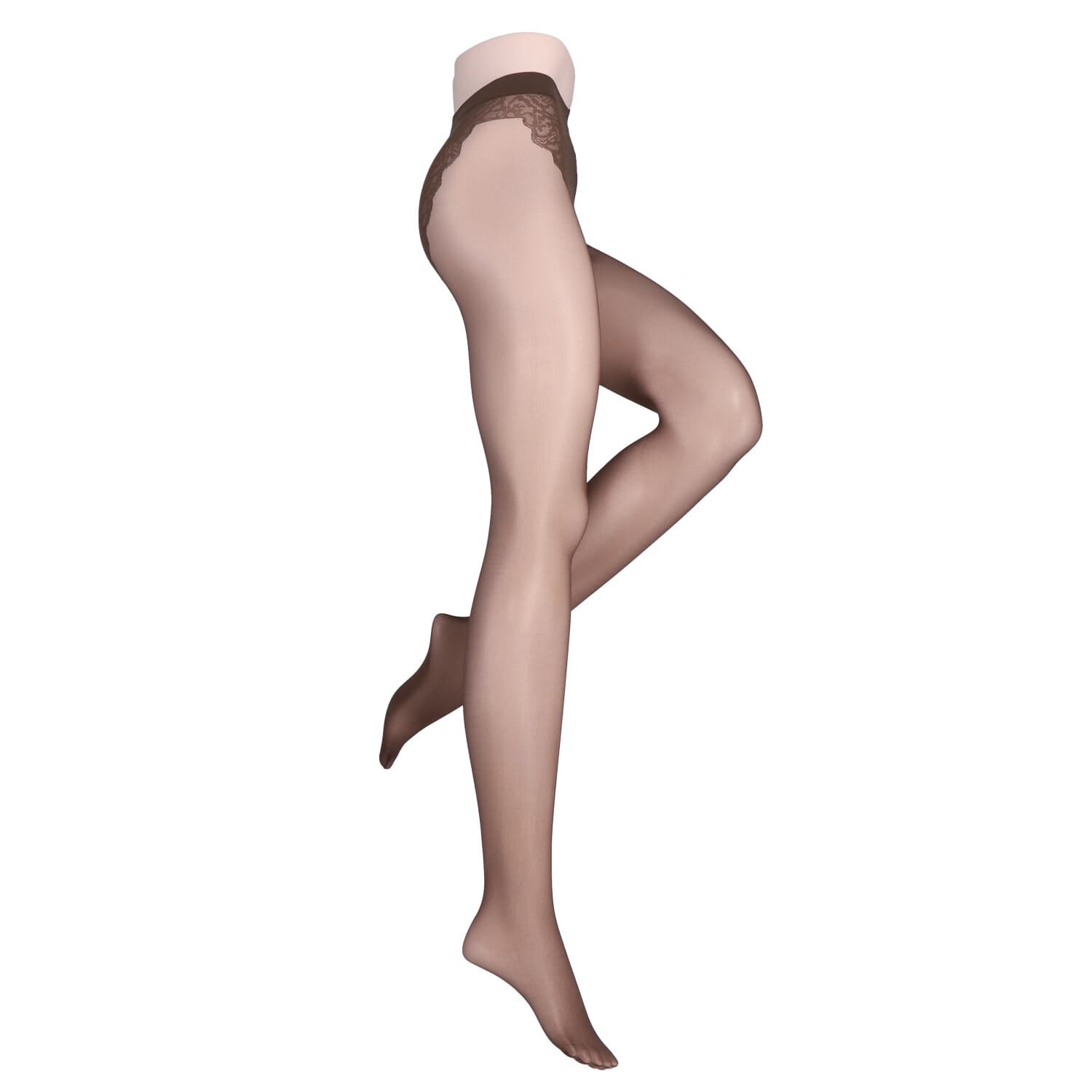 MOVE UP Damen Feinstrumpfhose Transparent Line 15 DEN
