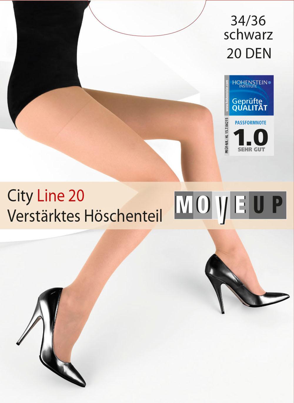 Produktbild MOVE UP Damen Feinstrumpfhose City Line 20 DEN 2 von 4