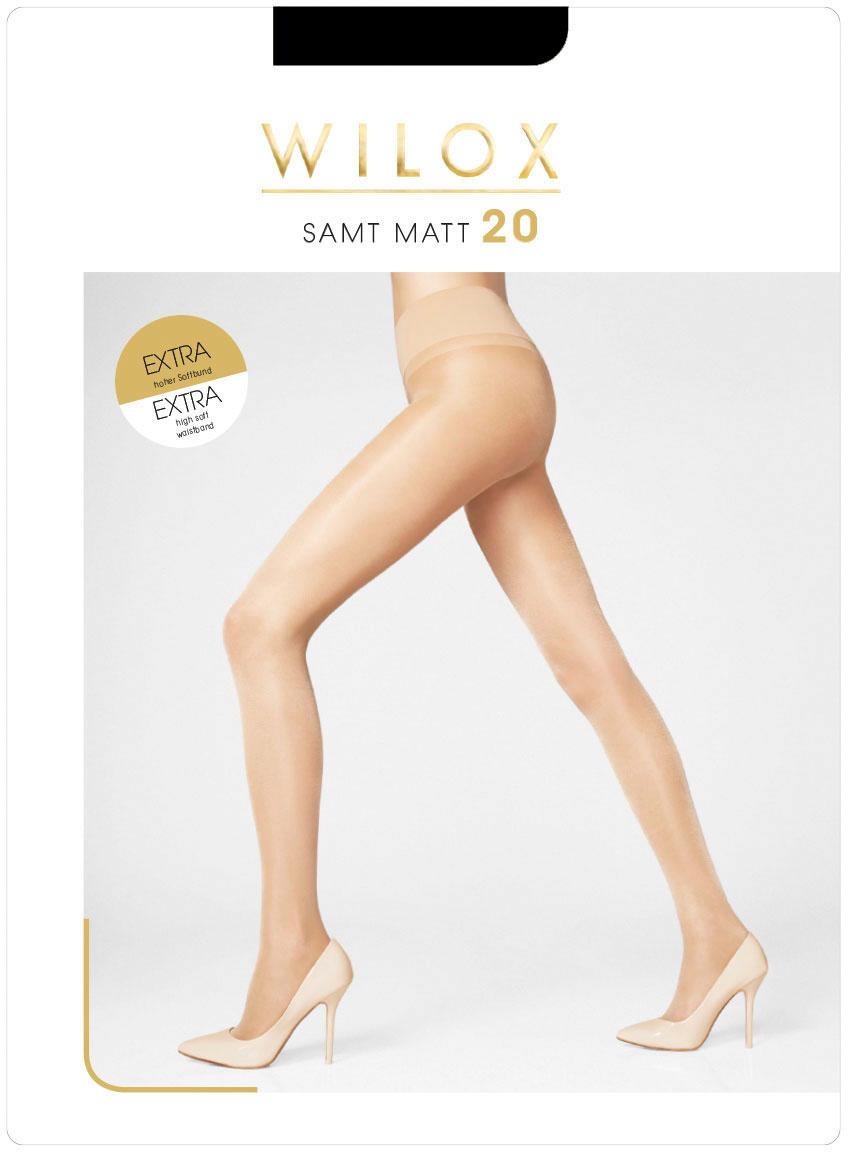 Produktbild WILOX Damen Feinstrumpfhose SAMT MATT 20 DEN 2 von 2