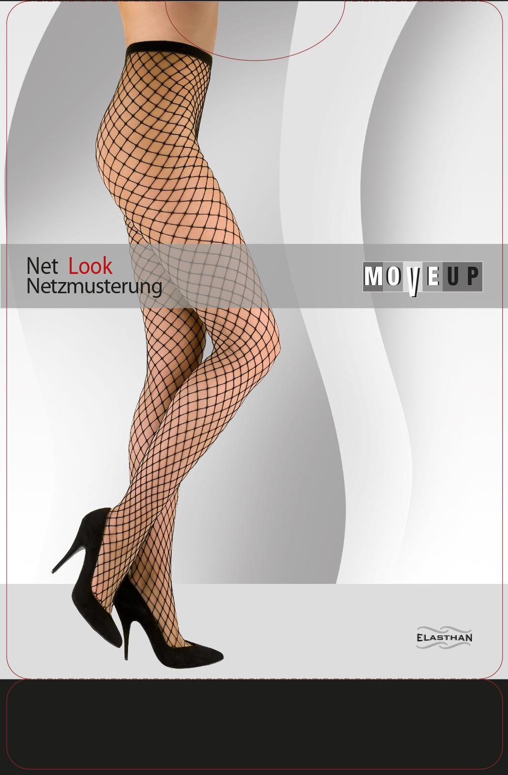 Produktbild MOVE UP Damen Netzstrumpfhose Feines Netz 2 von 3