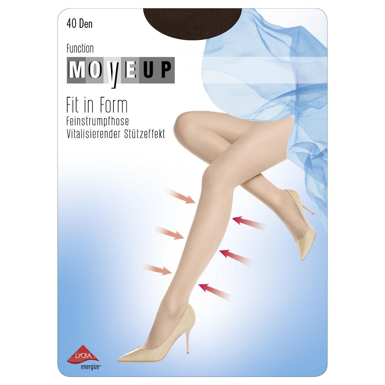 Produktbild MOVE UP Damen Stützstrumpfhose Fit in Form 40 DEN 2 von 3