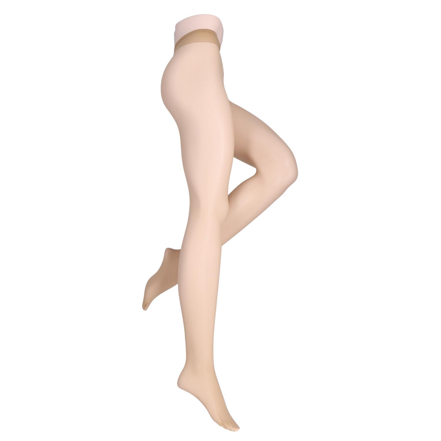 MOVE UP Damen Feinstrumpfhose Transparent Look 12 DEN